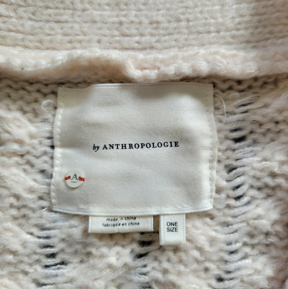 by Anthropologie Ivory Kimono in Things Party Pearl Cardigan One Size - Picture 10 of 16
